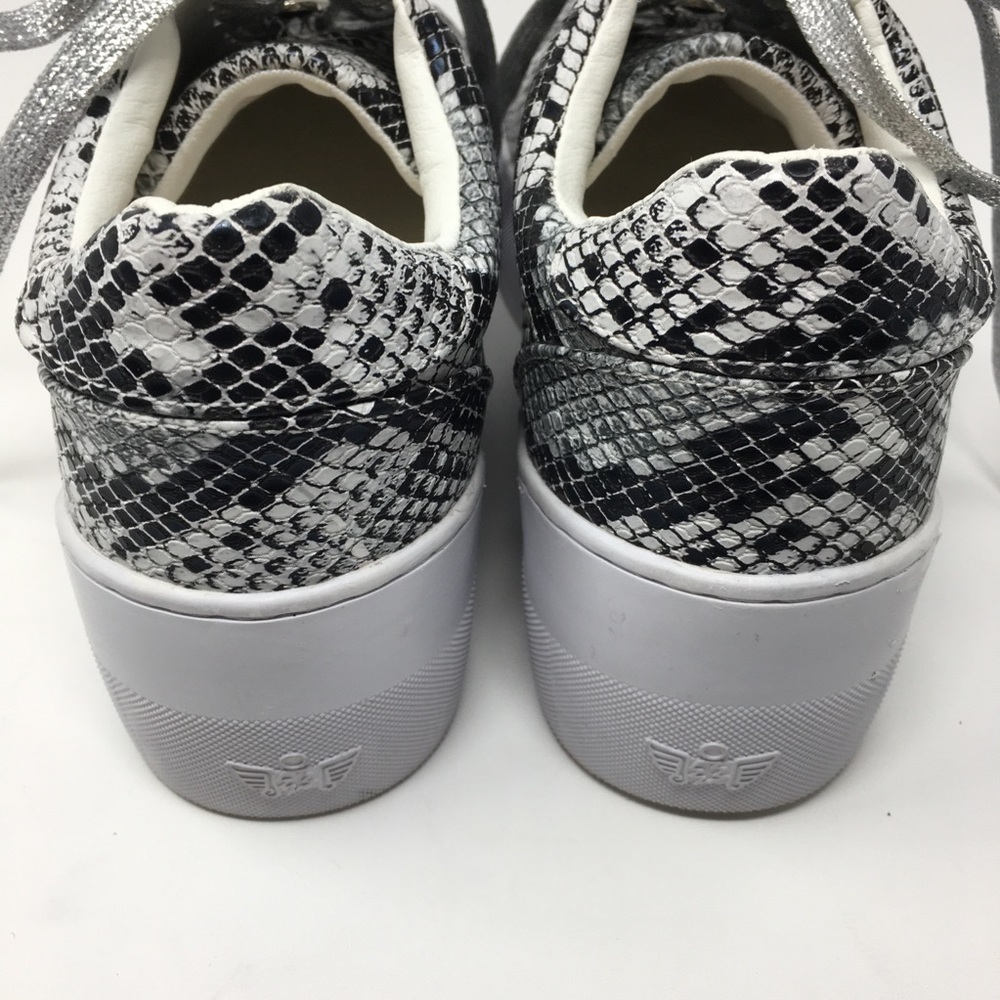 Iijin Python Print Vegan Leather Platform Sneaker - image 4